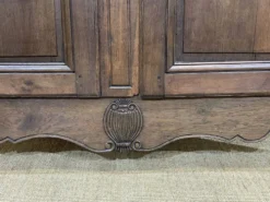 Façade d'armoire en chêne XVIIIème
