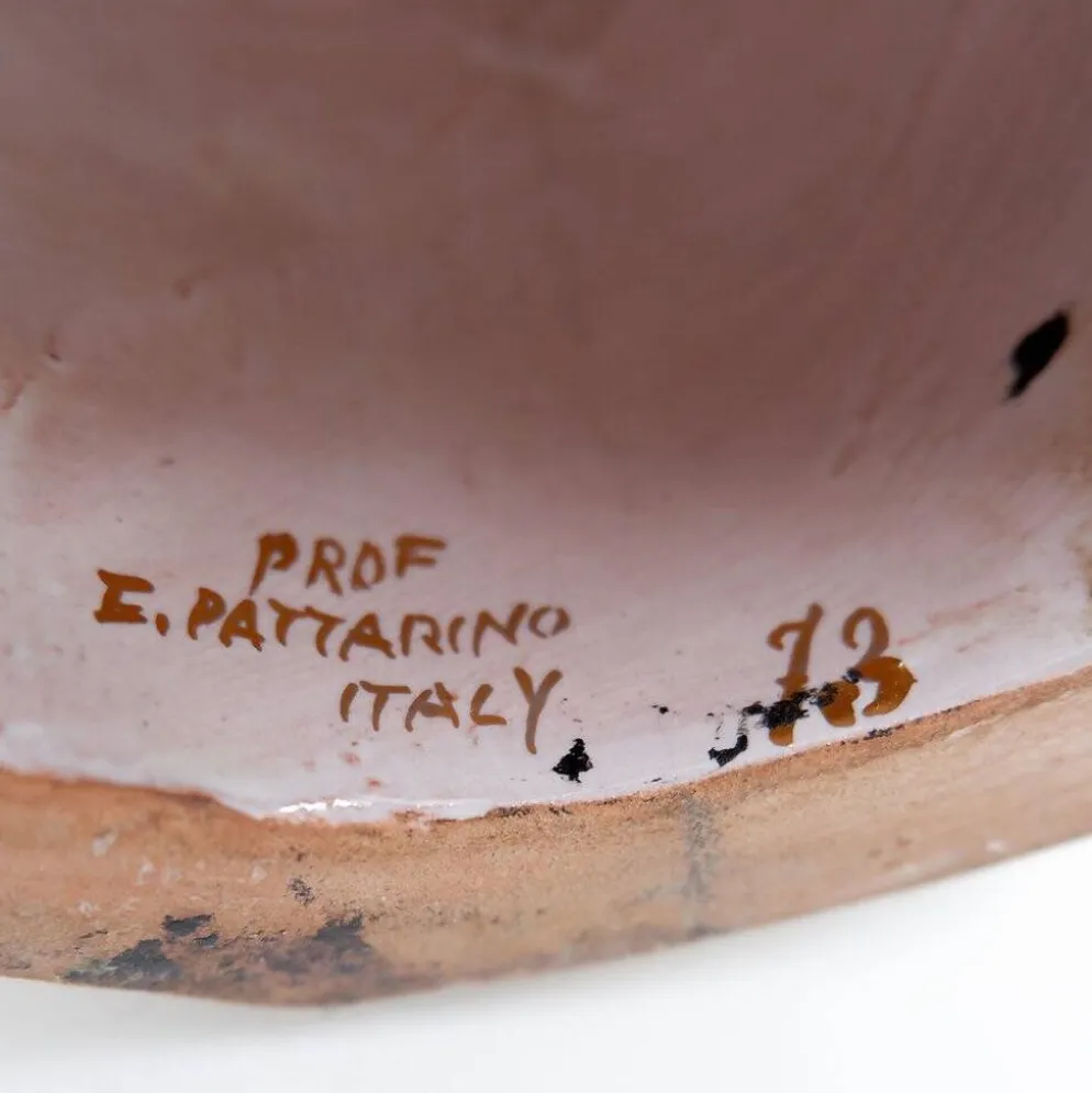 Faïence polychrome "Assomption de Marie" par Eugenio Pattarino