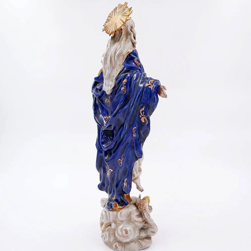 Faïence polychrome "Assomption de Marie" par Eugenio Pattarino