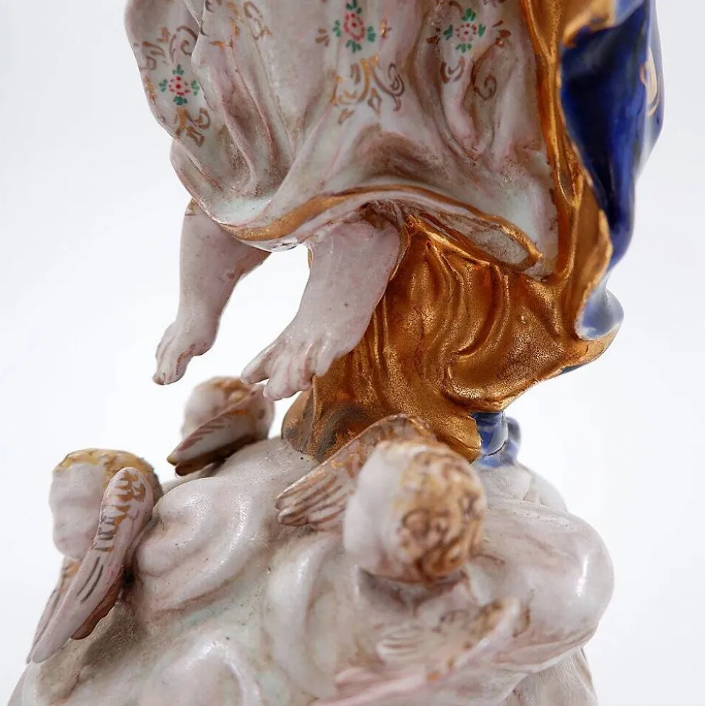 Faïence polychrome "Assomption de Marie" par Eugenio Pattarino