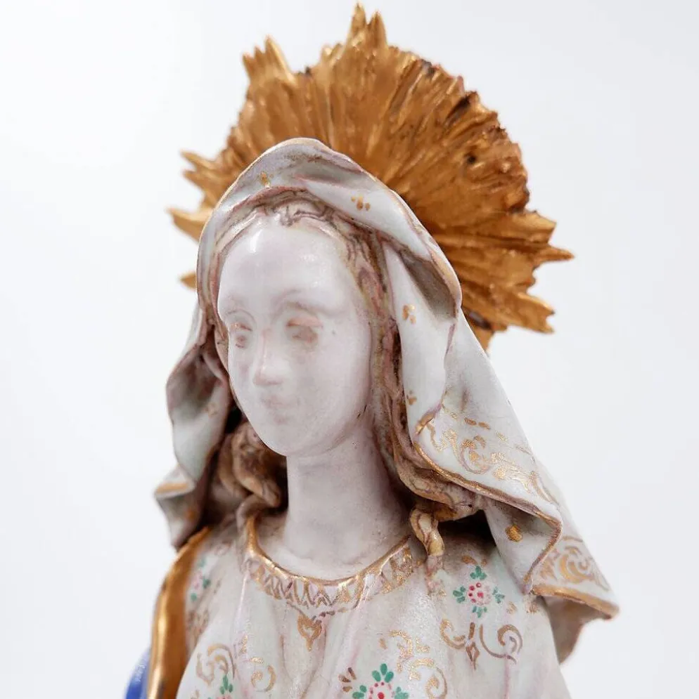 Faïence polychrome "Assomption de Marie" par Eugenio Pattarino