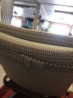 Fauteuil détente à bascule tissu compatible pour l extérieur