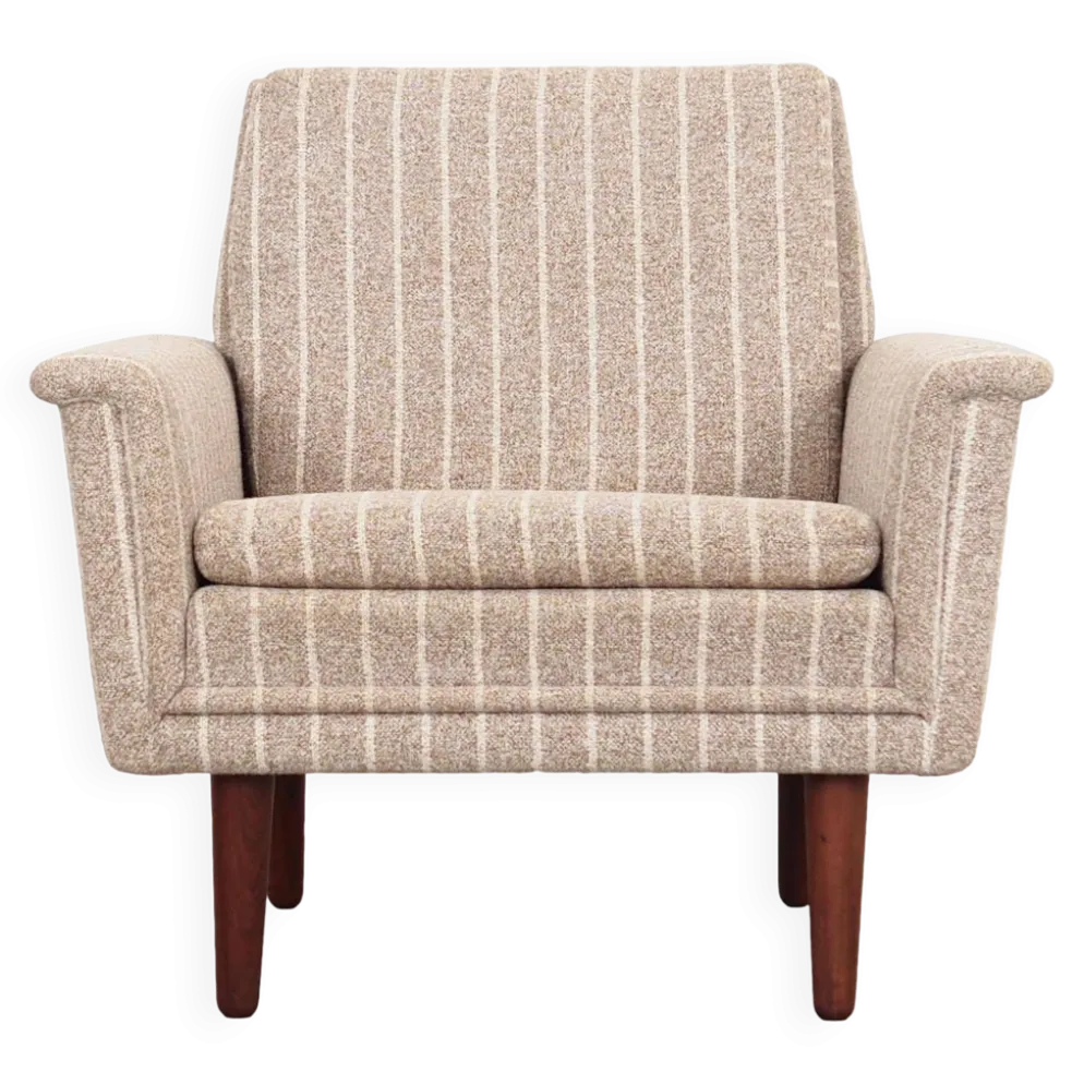 Fauteuil en teck, design danois, années 1970, production : Danemark