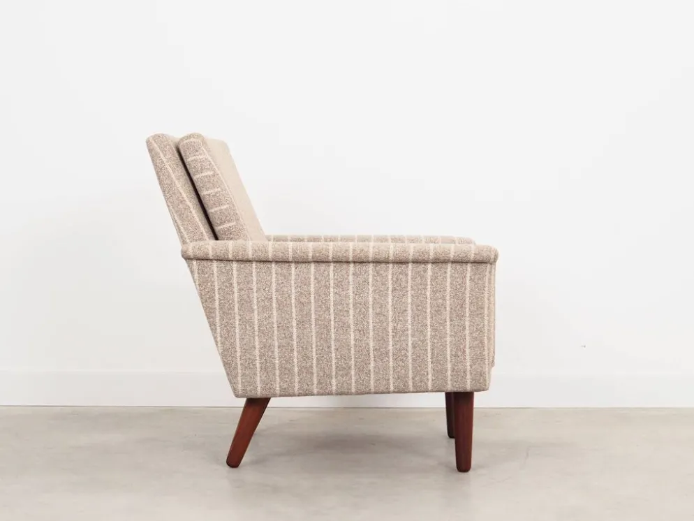 Fauteuil en teck, design danois, années 1970, production : Danemark