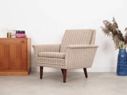 Fauteuil en teck, design danois, années 1970, production : Danemark