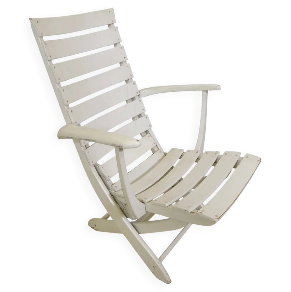 Fauteuil inclinable Mid-Century par Triconfort modèle Riviera, années 1970