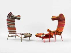 Fauteuil lounge Moroso Shadowy