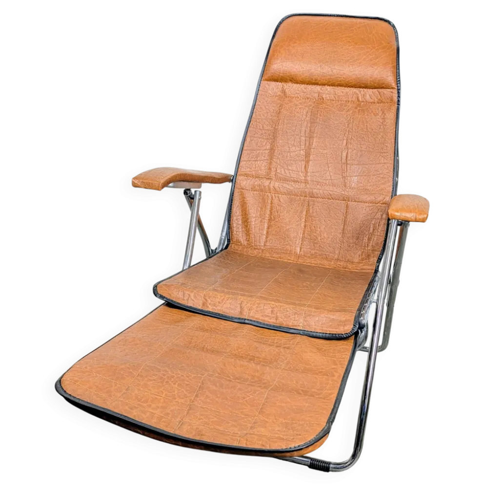 Fauteuil pliant Maule Marga vintage | Années 70