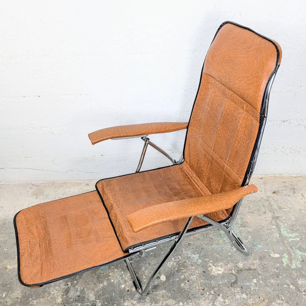 Fauteuil pliant Maule Marga vintage | Années 70