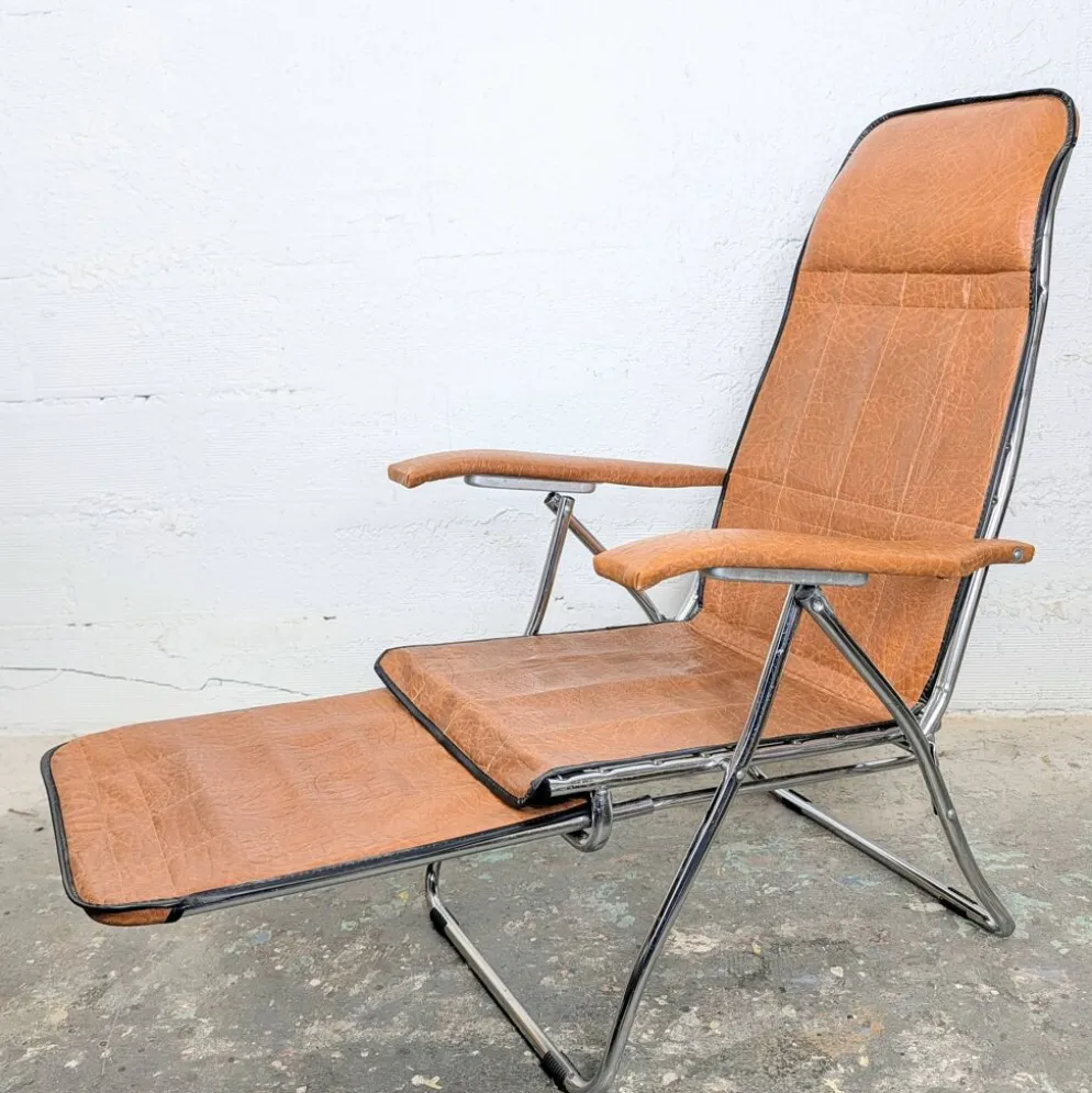 Fauteuil pliant Maule Marga vintage | Années 70