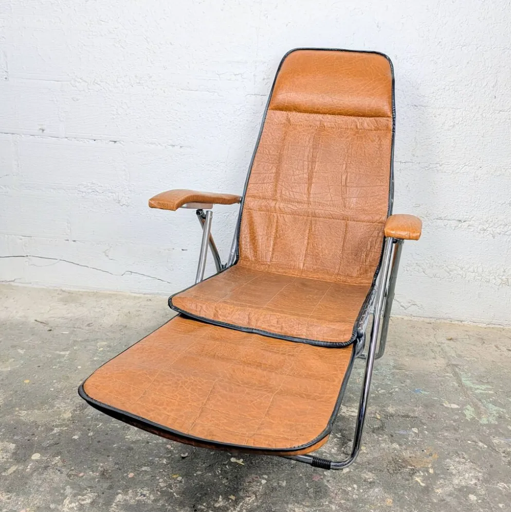 Fauteuil pliant Maule Marga vintage | Années 70