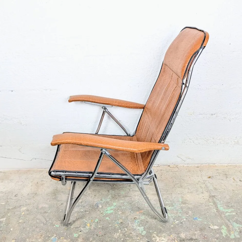 Fauteuil pliant Maule Marga vintage | Années 70