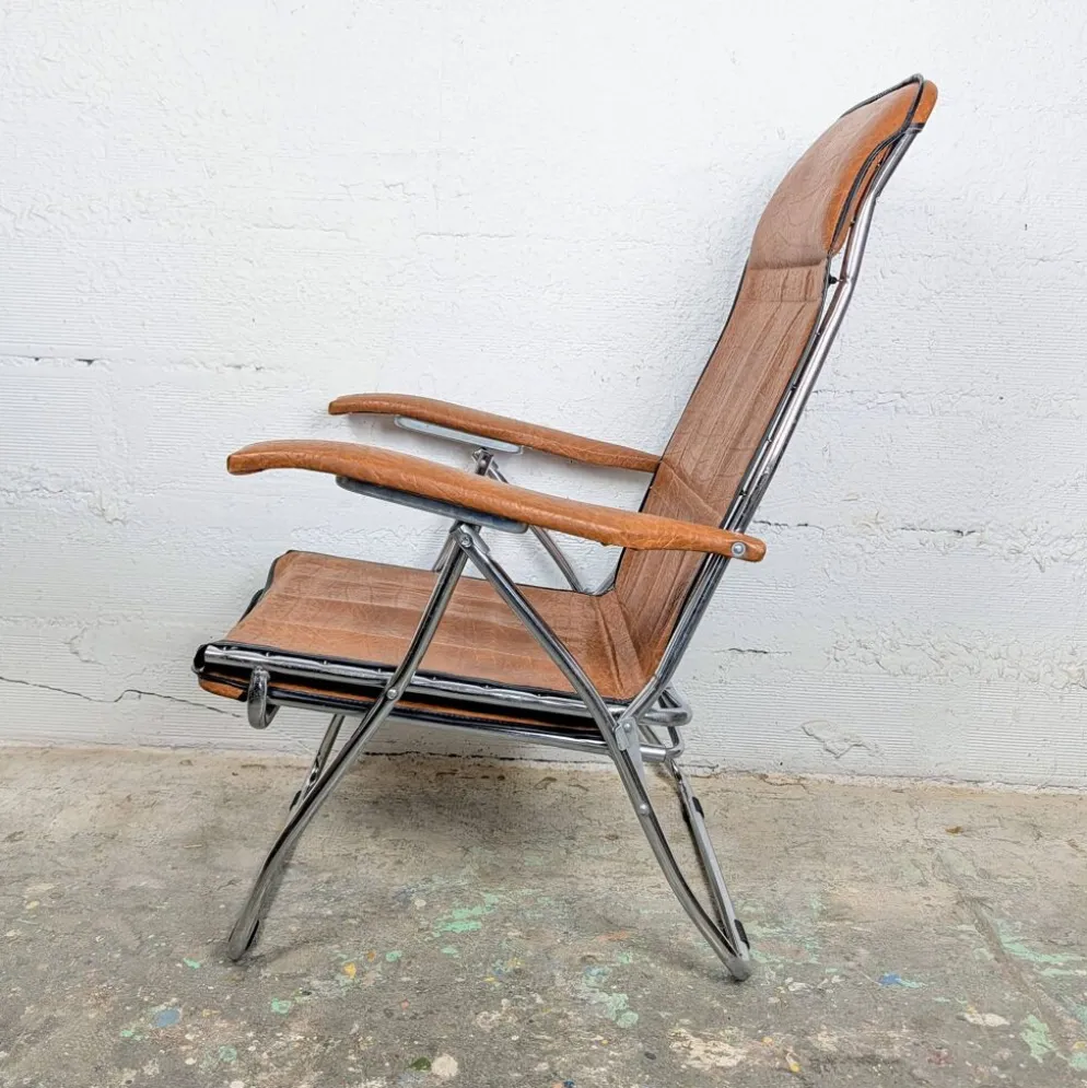 Fauteuil pliant Maule Marga vintage | Années 70
