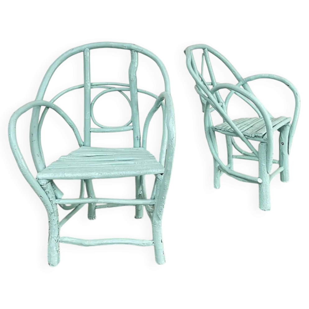 Fauteuils de jardin 1900