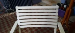 4 fauteuils de jardin pliants R Gleizes