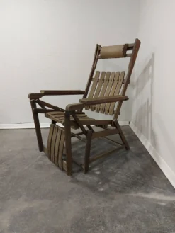 Fauteuil Siesta Medizinal N. 44 par Hans et Wassili Luckhardt pour Thonet, années 1930