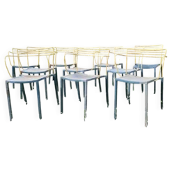 10 fauteuils 