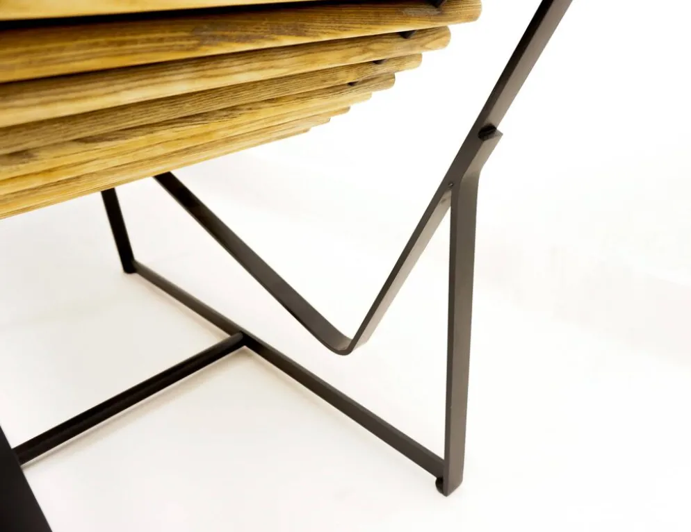 Fauteuil Spine Back Lounge de Peter Strassl, 1978