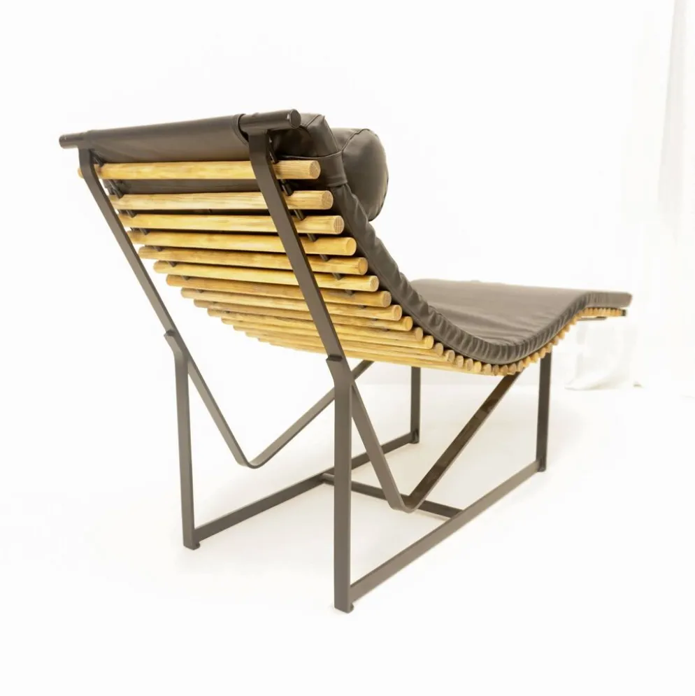 Fauteuil Spine Back Lounge de Peter Strassl, 1978