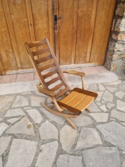 Fauteuil transat Triconfort années 60