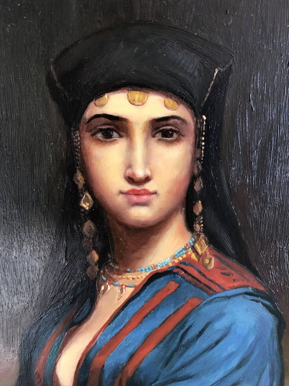 Femme fellah reproduction de Charles landelle