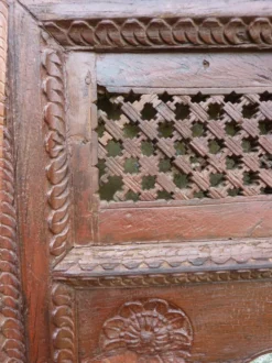 Fenêtre ancienne du Rajasthan du XIXème