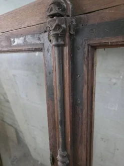 Fenêtre ancienne en chêne début XXe siècle