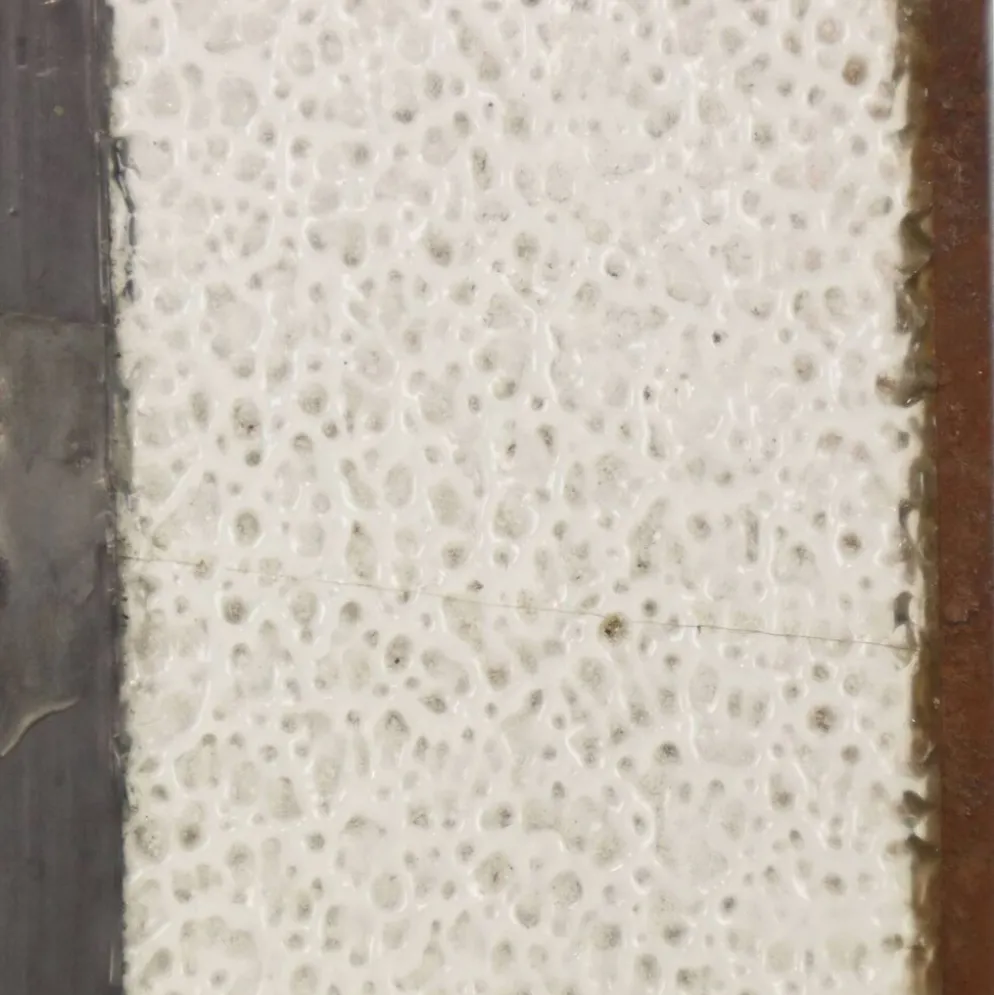 Fenêtre en vitrail géométrique Art Déco 85x24cm