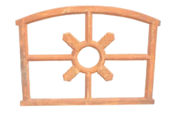 Fenêtre lucarne en fonte