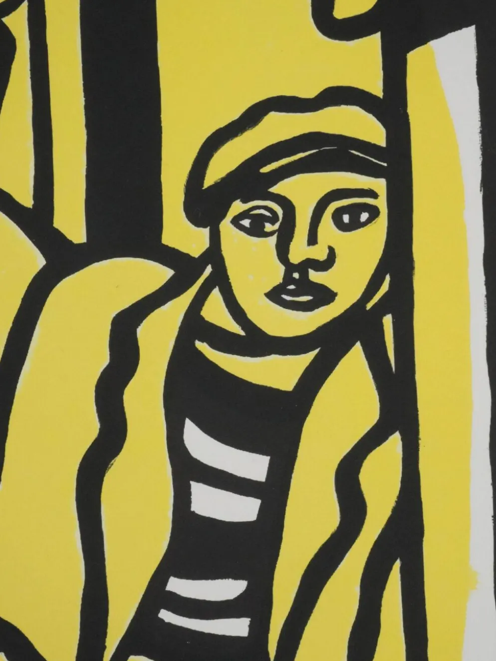 Fernand leger : les constructeurs, lithographie signée