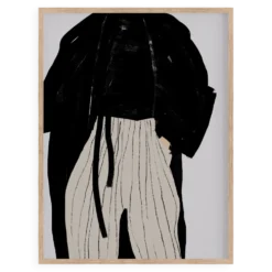 Figure féminine giclée art print, 50x70cm