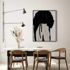 Figure féminine giclée art print, 50x70cm