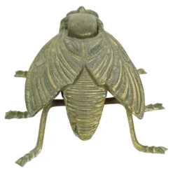 Figurine cendrier en cuivre plaqué vintage Italie années soixante