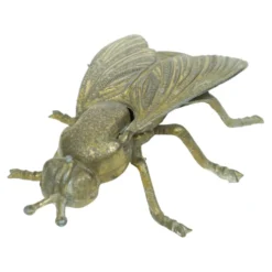 Figurine cendrier en cuivre plaqué vintage Italie années soixante