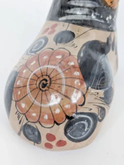 Figurine chat en poterie de Tonalá, Mexique, Art populaire fait main