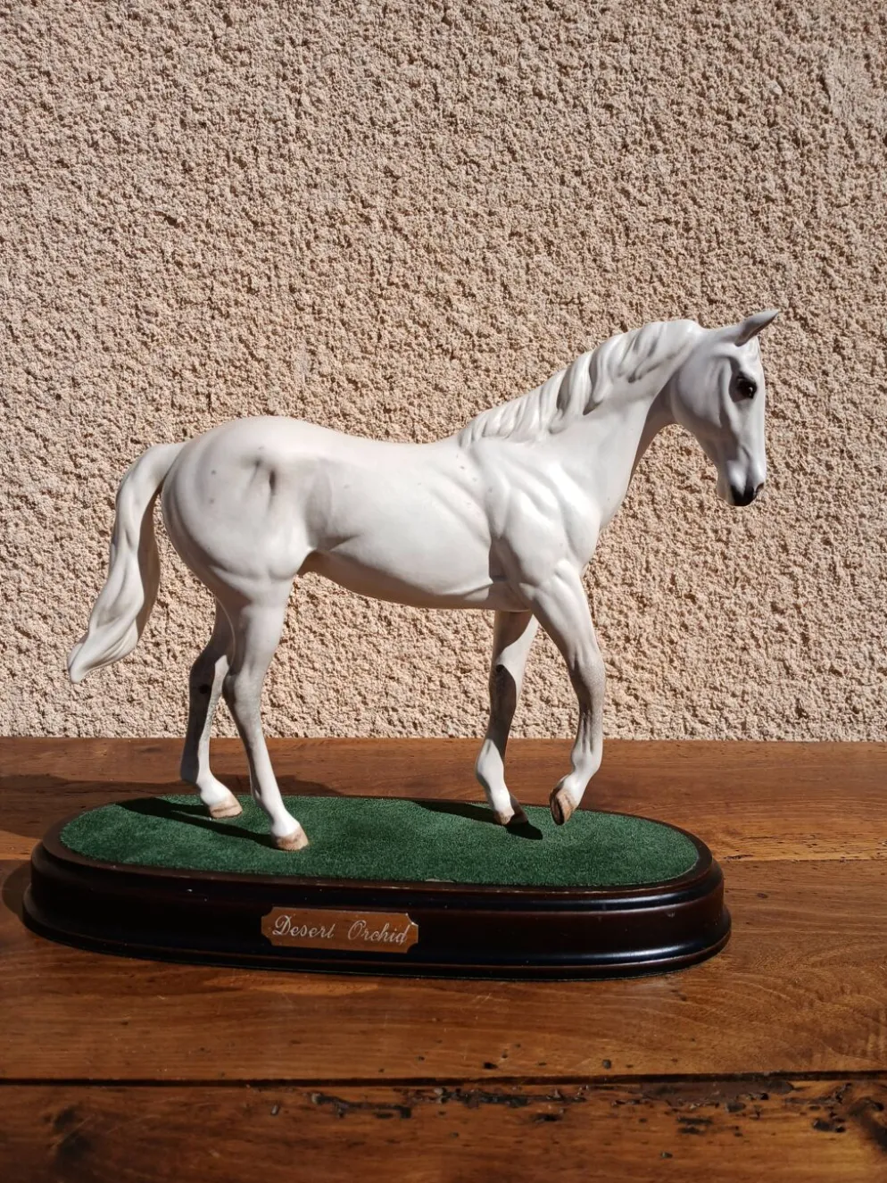Figurine Cheval Beswick "Desert Orchid" Vintage
