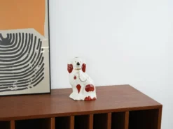 Figurine de chien en céramique, design anglais, années 1960, production : beswick england