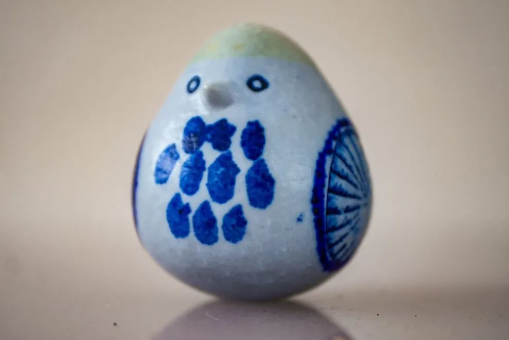 Figurine d'oiseau par Lisa Larson, Suède, 1964