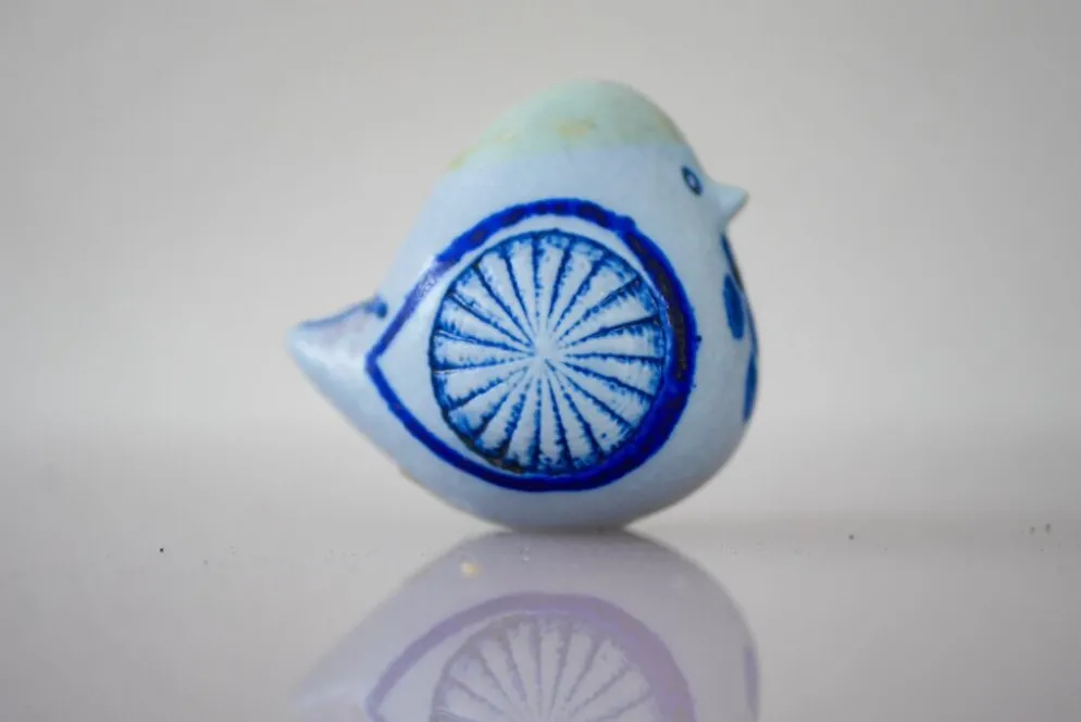 Figurine d'oiseau par Lisa Larson, Suède, 1964
