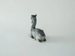 Figurine en céramique de cerf, design danois, années 1970, production : Danemark