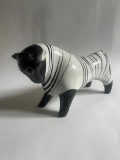 Figurine taureau en porcelaine Cmielow années 60
