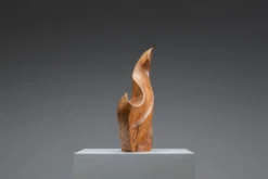 Forme sculpturale en chêne solide
