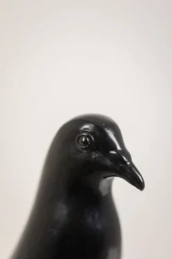 François Pompon, pigeon, sculpture en bronze. Tirage de 2006