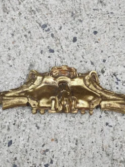 fronton ancien bronze