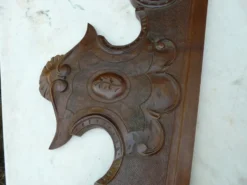 Fronton en bois 95cm de long