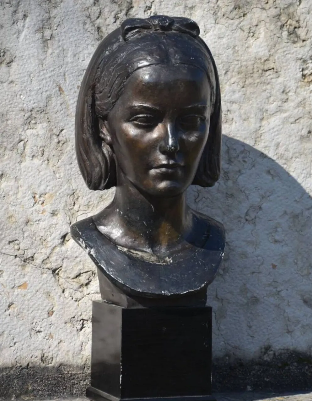 Gabriel Rispal, Buste de jeune femme (vers 1960)