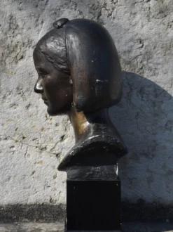 Gabriel Rispal, Buste de jeune femme (vers 1960)