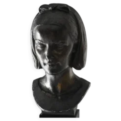 Gabriel Rispal, Buste de jeune femme (vers 1960)