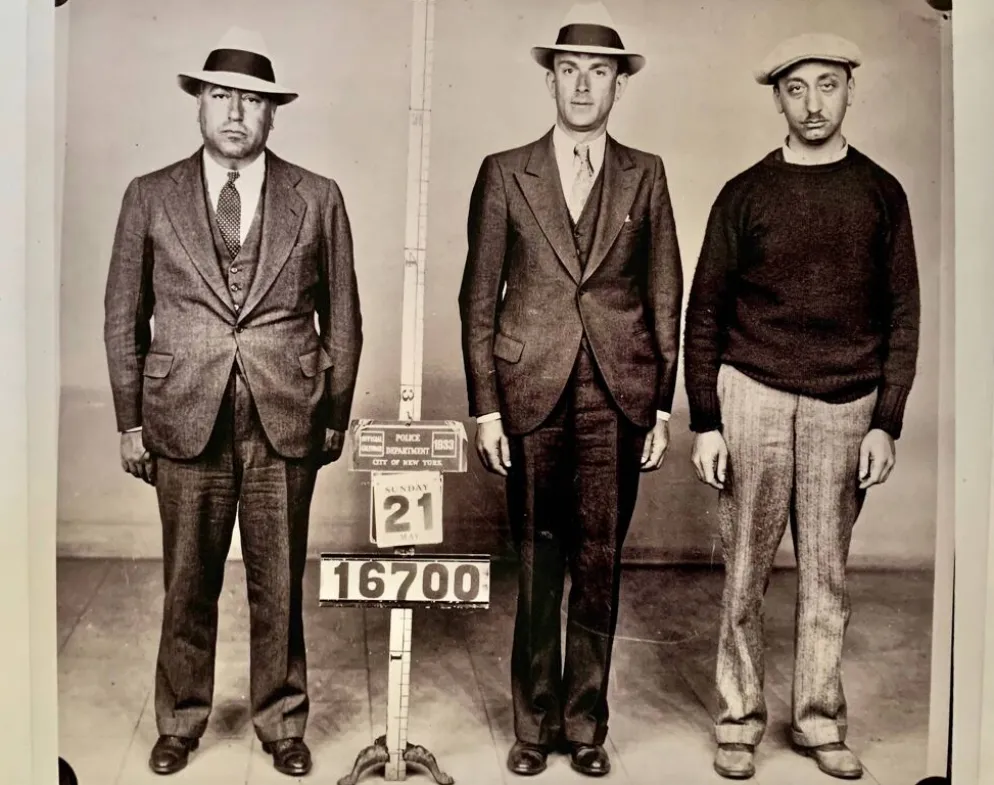Gangsters de New York – 1933 Photographie d'art vintage noir & blanc