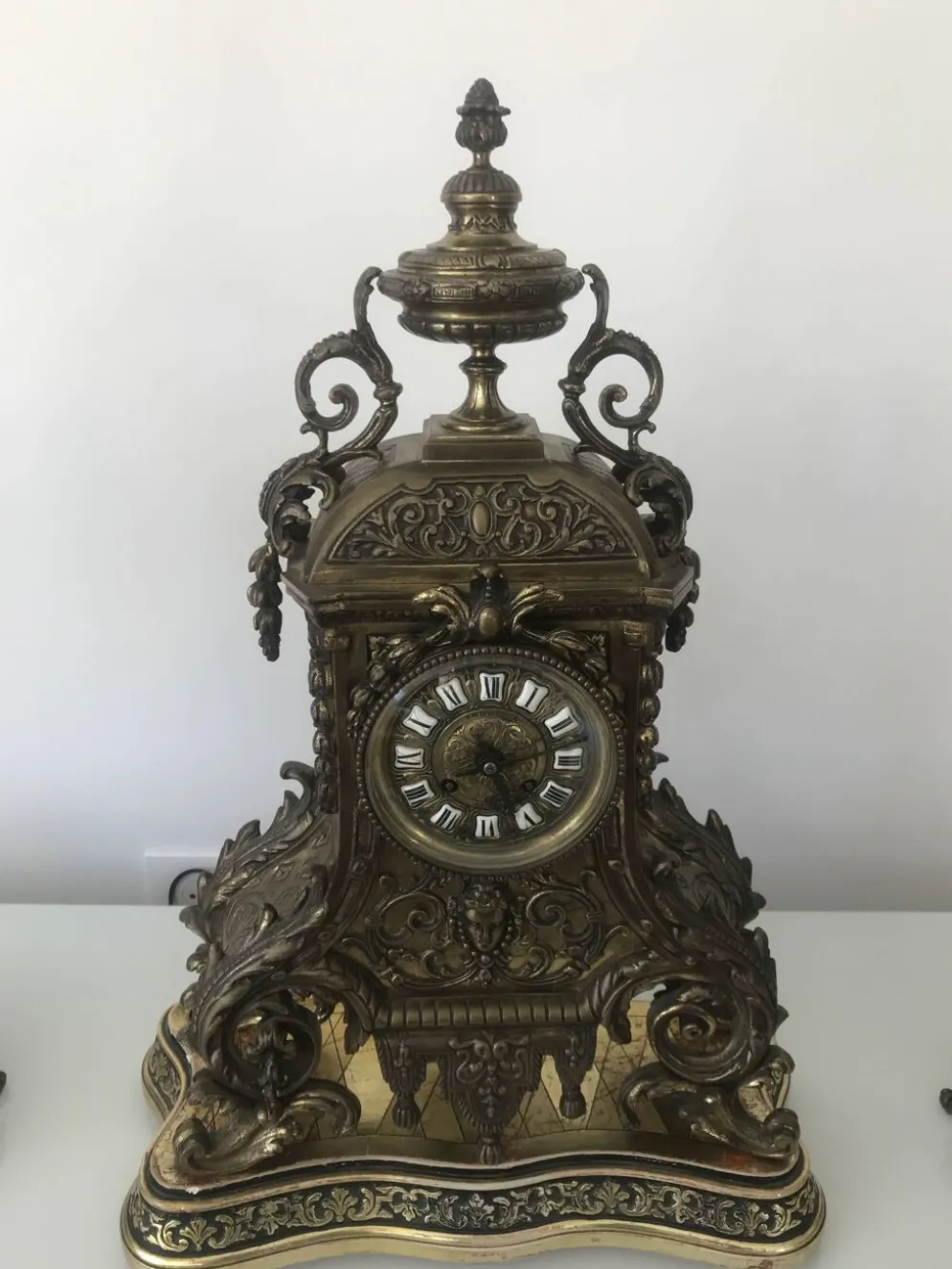 garniture de cheminée Bronze
